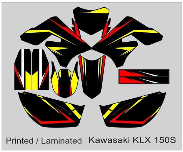 KAWASAKI: KLX 150S  DECAL STICKER