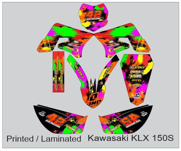 KAWASAKI: KLX 150S DECAL STICKER