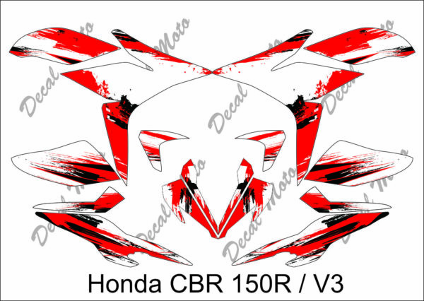HONDA: CBR 150R V3  DECAL STICKER