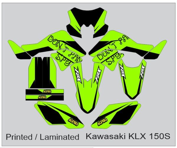 KAWASAKI: KLX 150S  DECAL STICKER