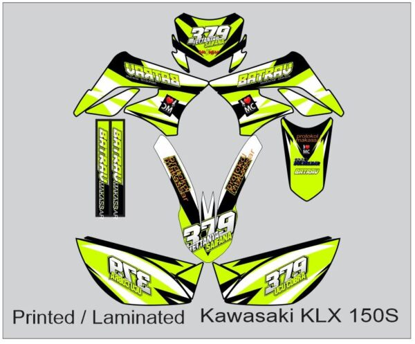 KAWASAKI: KLX 150S  DECAL STICKER