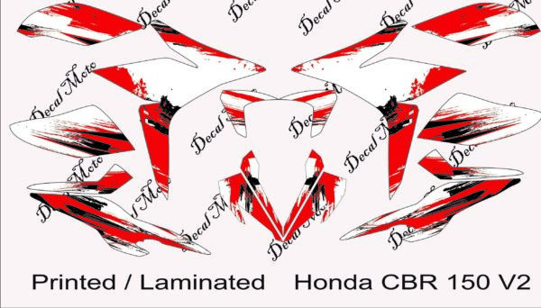 HONDA: CBR 150  V2 DECAL STICKER