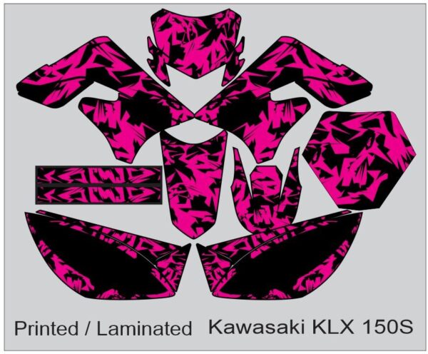 KAWASAKI: KLX 150S  DECAL STICKER