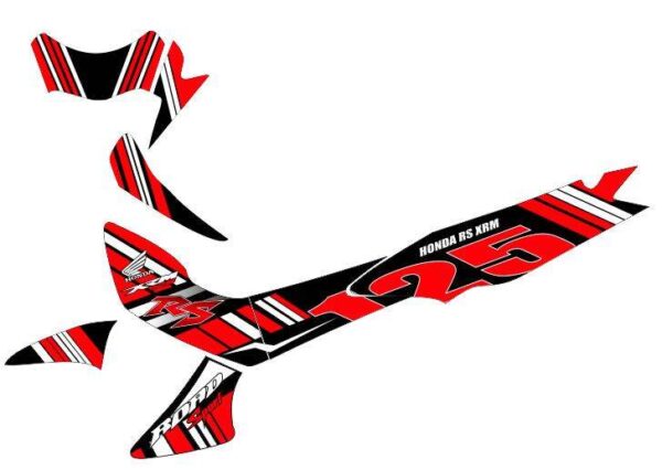 HONDA: RS 125  DECAL STICKER