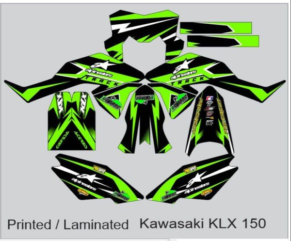 KAWASAKI: KLX 150  DECAL STICKER
