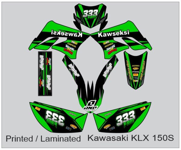 KAWASAKI: KLX 150S  DECAL STICKER