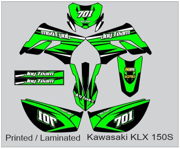 KAWASAKI: KLX 150S  DECAL STICKER