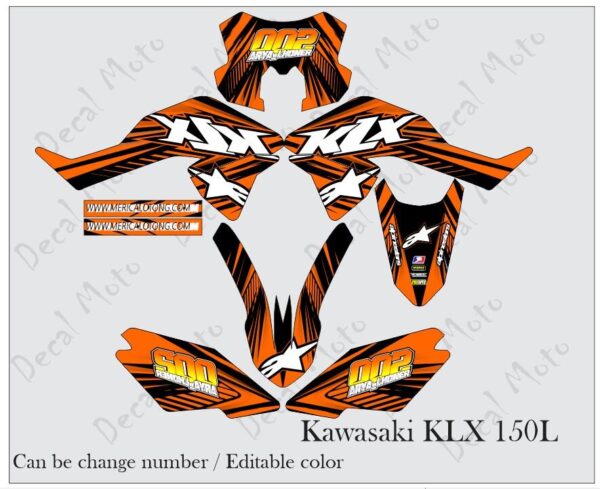 KAWASAKI: KLX 150L  DECAL STICKER
