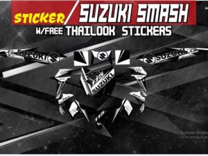 SUZUKI SMASH 115: STICKER DECALS