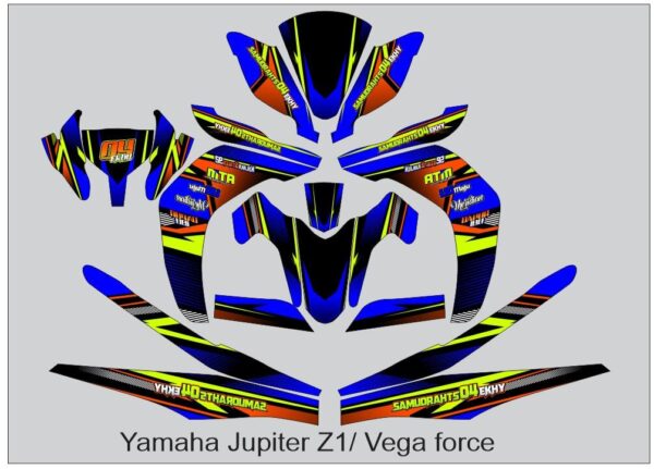 YAMAHA: JUPITER Z1/ VEGA FORCE, DECAL STICKER