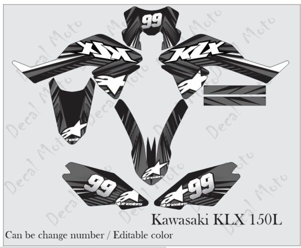 KAWASAKI: KLX 150L DECAL STICKER