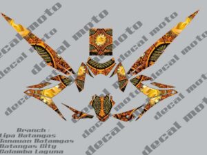 SUZUKI: RAIDER J 115  DECAL STICKER