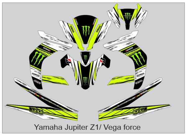 YAMAHA: JUPITER Z1/ VEGA FORCE DECAL STICKER