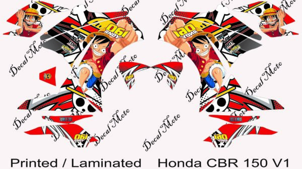 HONDA: CBR 150 V1 DECAL STICKER, ONE PIECE DESIGN