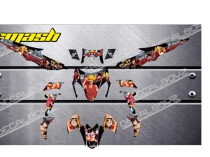 SUZUKI: SMASH 115  DECAL STICKER,  ONE PIECE DESIGN