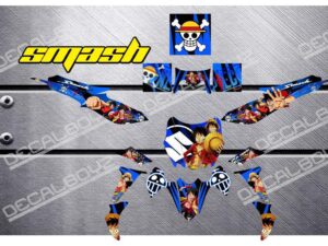 SUZUKI: SMASH 115  DECAL STICKER, ONE PIECE DESIGN