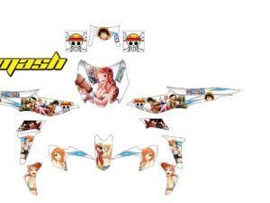 SUZUKI: SMASH 115  DECAL STICKER,  ONE PIECE DESIGN