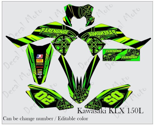 KAWASAKI: KLX 150L DECAL STICKER