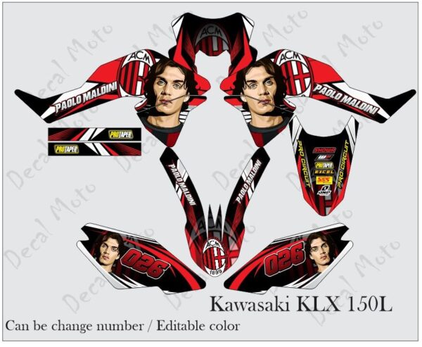 KAWASAKI: KLX 150L  DECAL STICKER