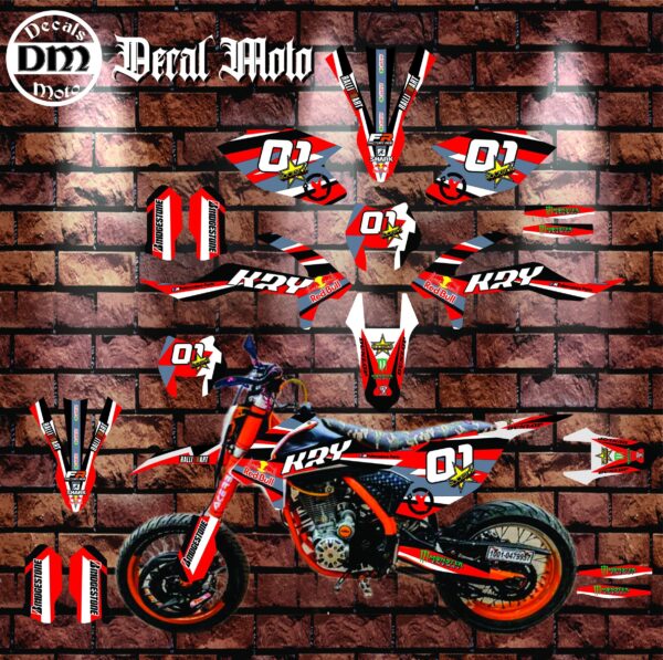 RUSI: KRY 150,200 DECAL STICKER