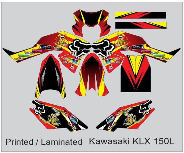 KAWASAKI: KLX 150L  DECAL STICKER