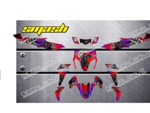 SUZUKI: SMASH 115  DECAL STICKER, TRANSFORMER DESIGN