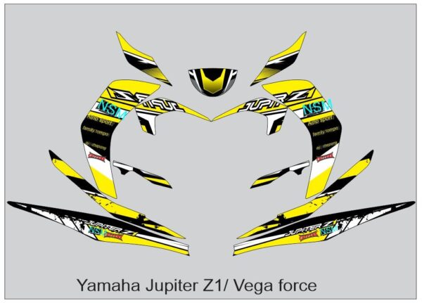YAMAHA: JUPITER Z1/ VEGA FORCE  DECAL STICKER