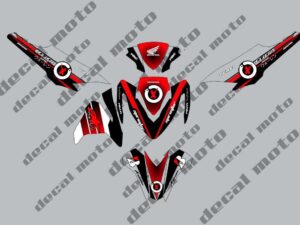 HONDA CLICK: 125,150 V1 STICKER DECALS