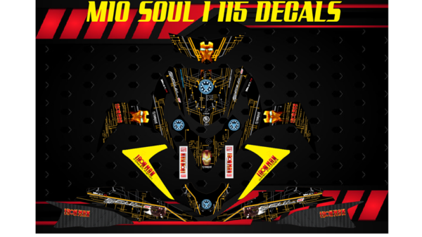 YAMAHA: MIO SOUL I 115  DECAL STICKER