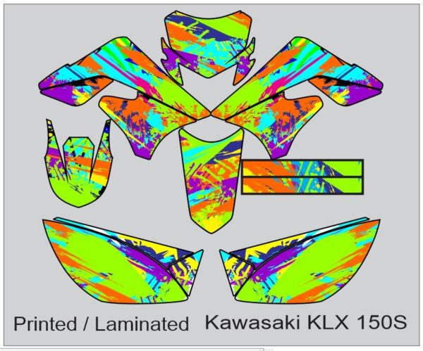 KAWASAKI: KLX 150S  DECAL STICKER