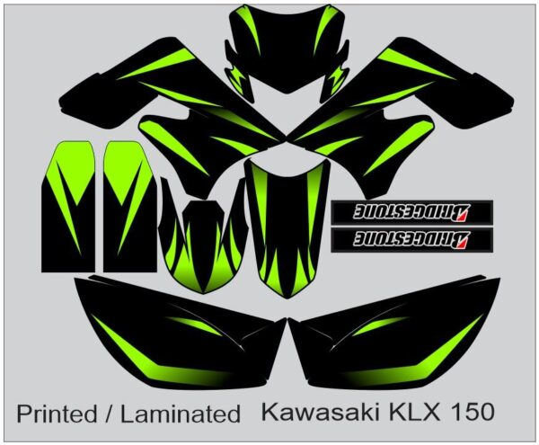 KAWASAKI: KLX 150 DECAL STICKER