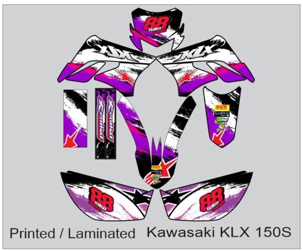 KAWASAKI: KLX 150S  DECAL STICKER