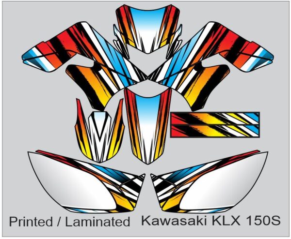 KAWASAKI: KLX 150S  DECAL STICKER