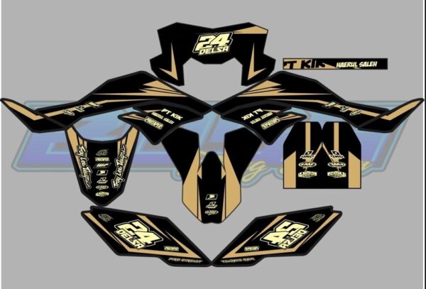 KAWASAKI: D-TRACKER 150CC DECAL STICKER