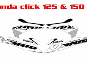 HONDA: CLICK 125, CLICK 150 V3 DECAL STICKER