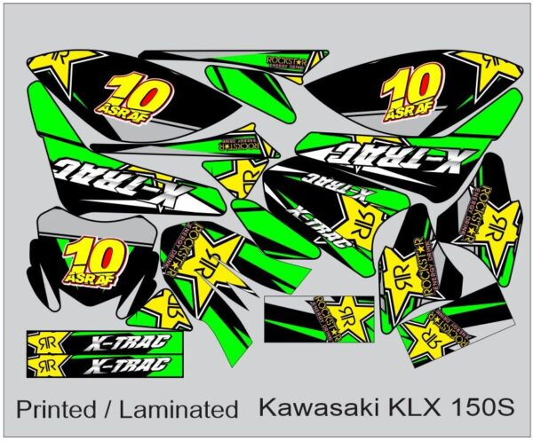 KAWASAKI: KLX 150S  DECAL STICKER