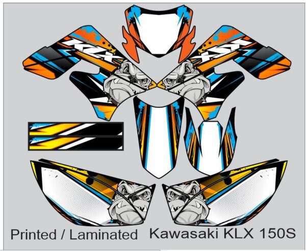 KAWASAKI: KLX 150S  DECAL STICKER