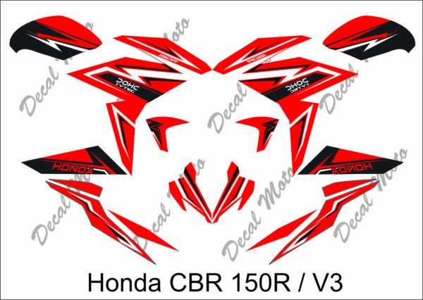 HONDA: CBR 150R V3 DECAL STICKER