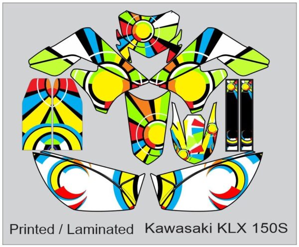 KAWASAKI: KLX 150S  DECAL STICKER