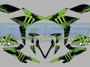 HONDA: CBR 150R DECAL STICKER, MONSTER  DESIGN