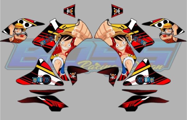 HONDA: CBR 150R DECAL STICKER, ONE PIECE DESIGN
