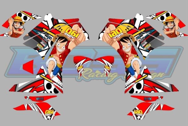 HONDA: CBR 150R DECAL STICKER, ONE PIECE DESIGN