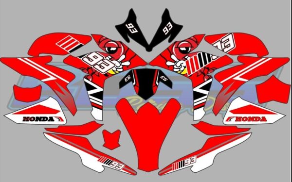 HONDA: CBR 150R DECAL STICKER