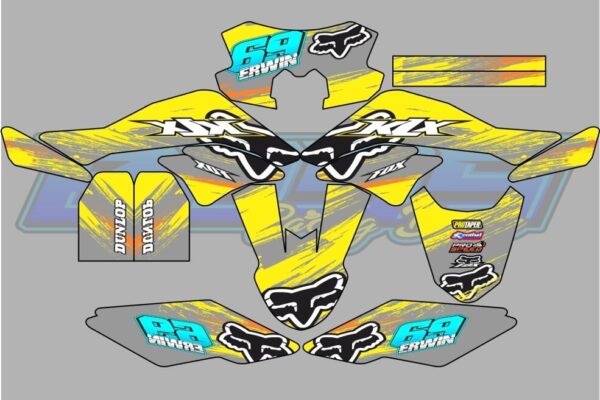 KAWASAKI: D-TRACKER 150CC  DECAL STICKER
