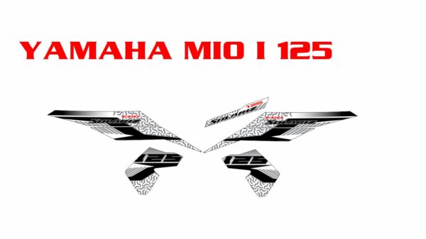 YAMAHA: MIO I 125  DECAL STICKER - Image 4