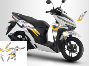 HONDA: CLICK 125 AND 150  DECAL STICKER