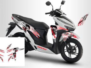 HONDA: CLICK 125 AND 150  DECAL STICKER