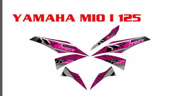 YAMAHA: MIO I 125  DECAL STICKER - Image 3