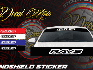 Decal Sticker Design for Windshield
