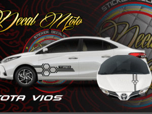 TOYOTA: VIOS   Decal Sticker Design for Vios